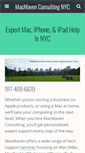Mobile Screenshot of macmavenconsulting.com