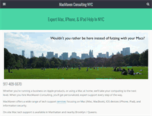 Tablet Screenshot of macmavenconsulting.com